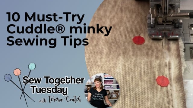 10 Must-Try Minky Fabric Sewing Tips