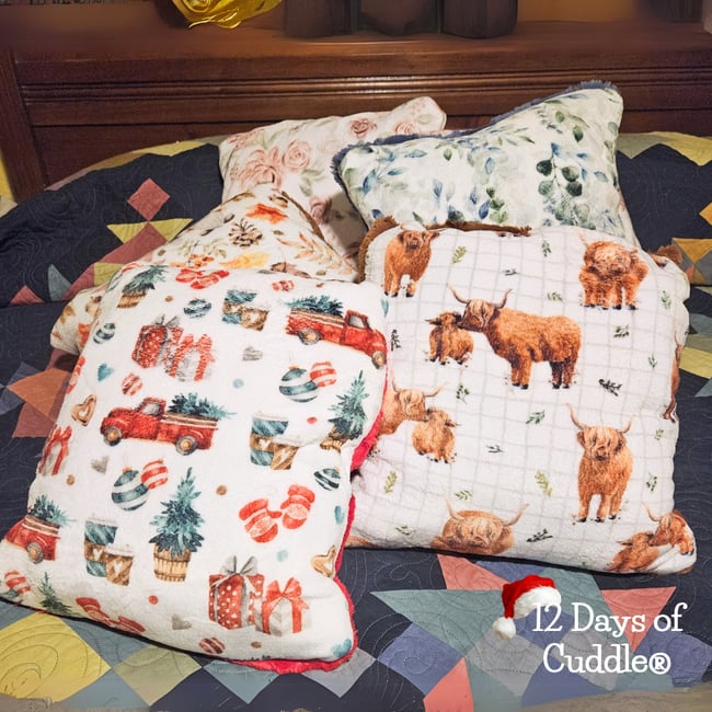 12 Days of Cuddle Project Day 5: Cloud Cuddle Quillow