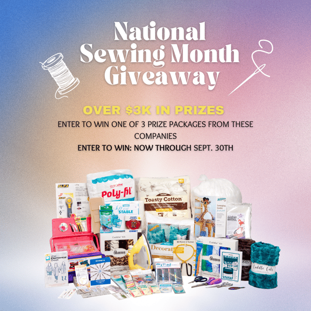 National Sewing Month Prize Pack