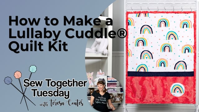 How to Make a Cuddle® Lullaby Quilt (& Free Pattern)