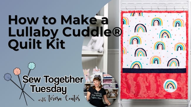 How to Make a Cuddle® Lullaby Quilt (& Free Pattern)