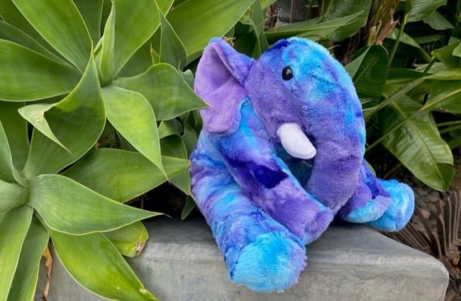 how to sew an elephant stuffed animal