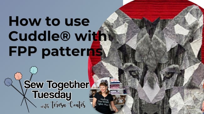 Video: How to Use Cuddle® with Foundation Paper Piecing Patterns