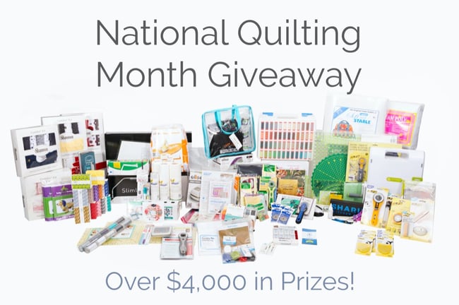 2021 Ultimate National Quilting Month Giveaway