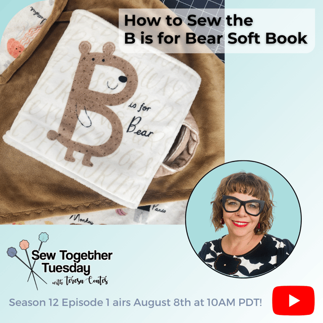 How to Sew the B is for Bear Soft Book