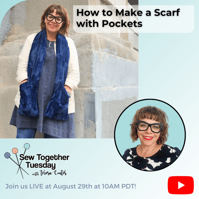 How to Make a Scarf with Pockets