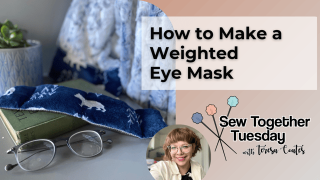 Weighted Cuddle Sleep Mask