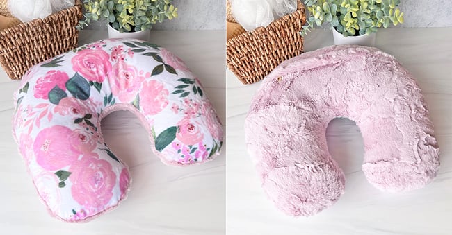 How to Make a Neck Pillow Using Cuddle® Minky Plush Fabrics