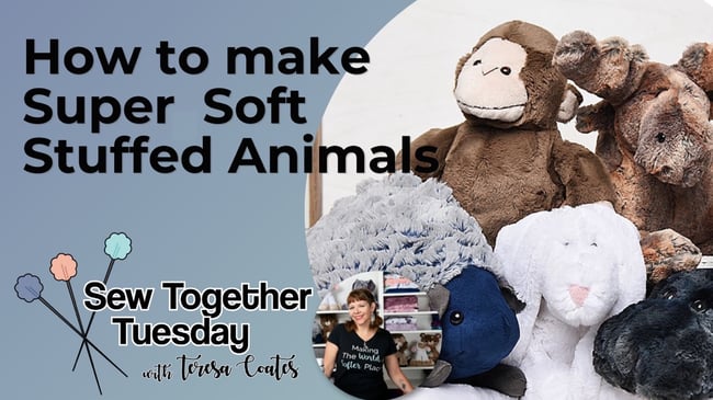 How to Make Stuffed Animals Out of Cuddle® Minky Plush Fabric